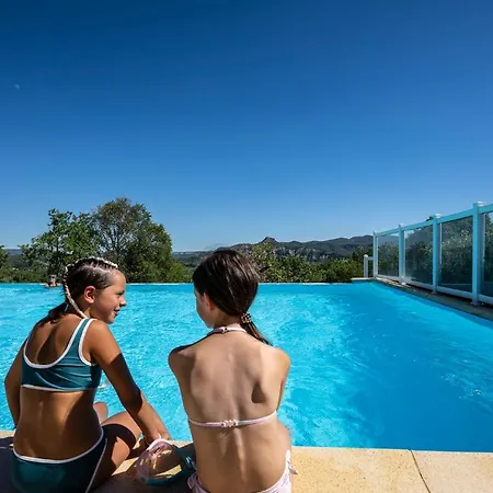 캠프장 Familiale 3 Etoiles Vue 360 Piscine A Debordement Empl Xxl